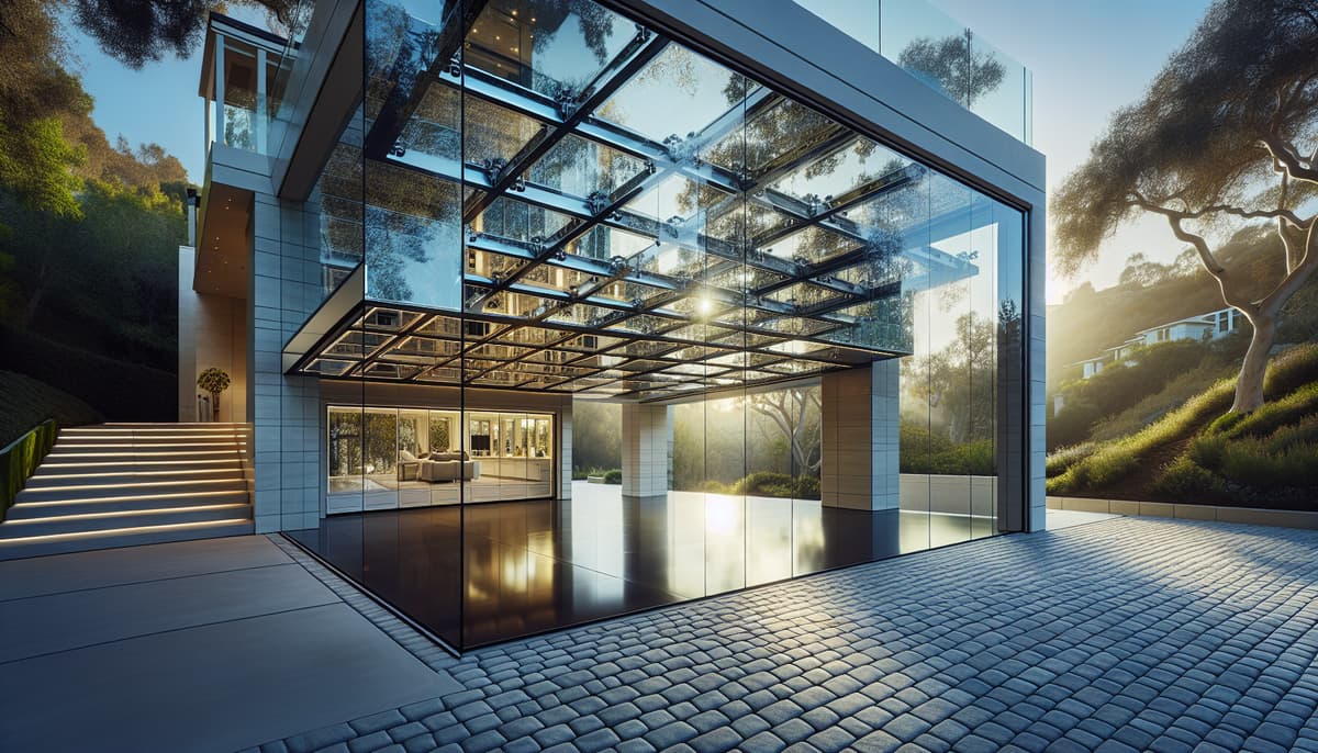 Beautiful garage doors by A & A Campbell Garage Door Repair